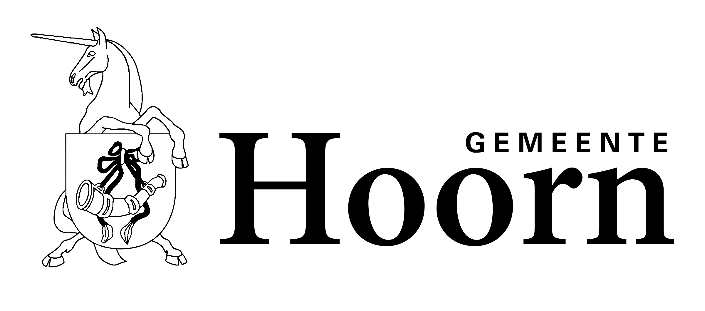 gemeente hoorn 1 logo black and white (1)